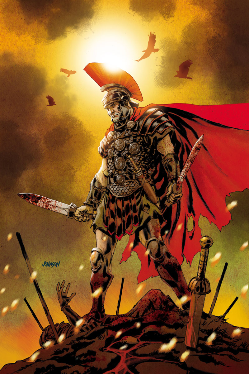 Cover art by Dave Johnson